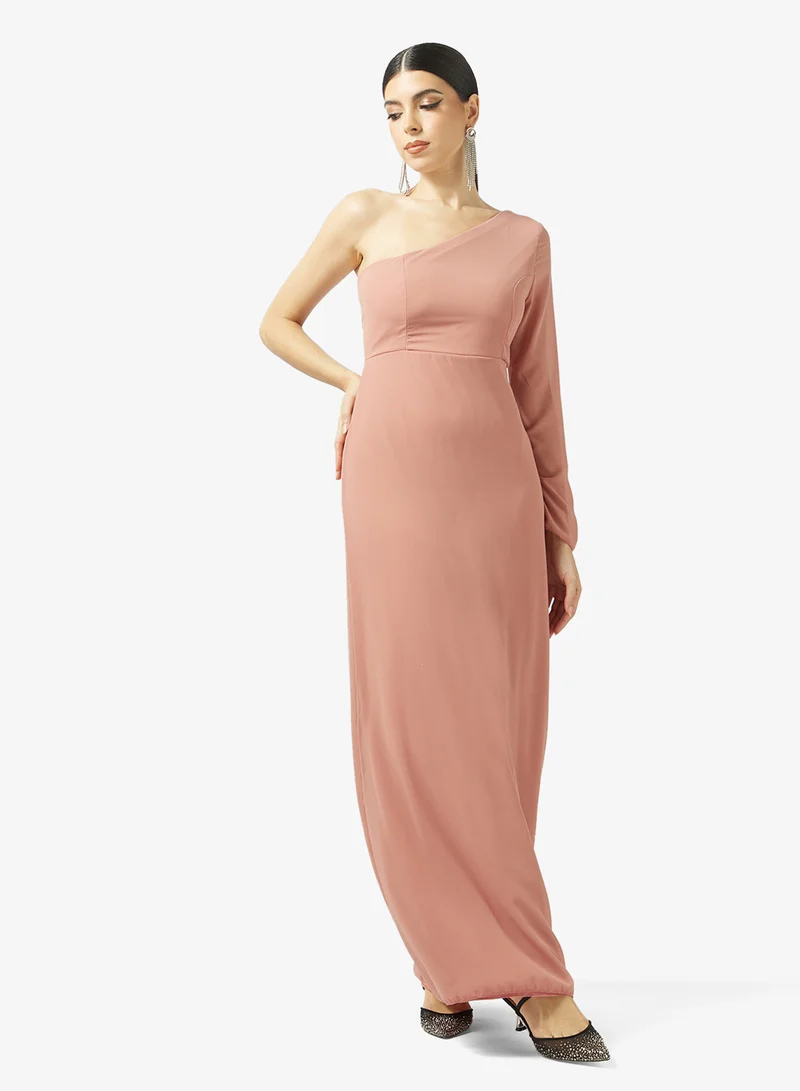 One Shoulder Bridesmaid Dress